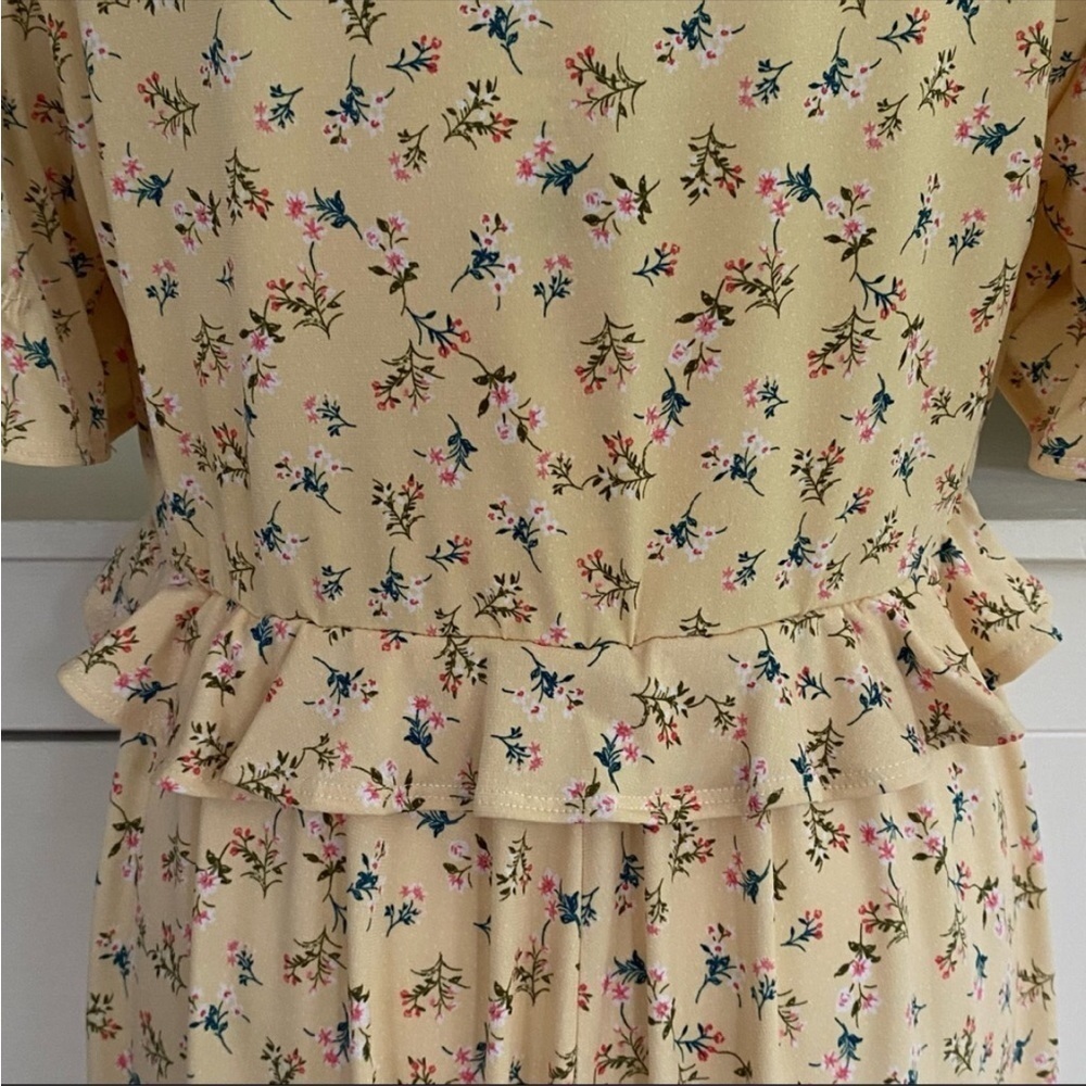BCBGeneration Women's Floral Printed Mini Dress - Picture 9 of 16